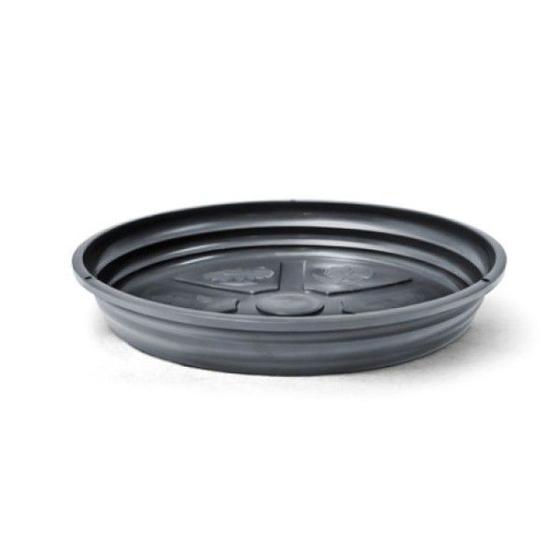 Prato preto para vaso de violeta - d: 8cm base Menor preço em Prato preto para vaso de violeta - d: 8cm base