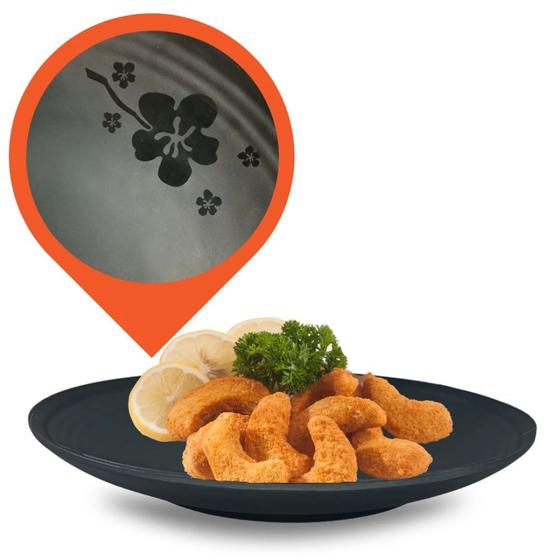 Prato Raso 25cm em Melamina/Plastico Preto para Sushi 1 Unidade Bestfer Menor preço em Prato Raso 25cm em Melamina/Plastico Preto para Sushi 1 Unidade Bestfer