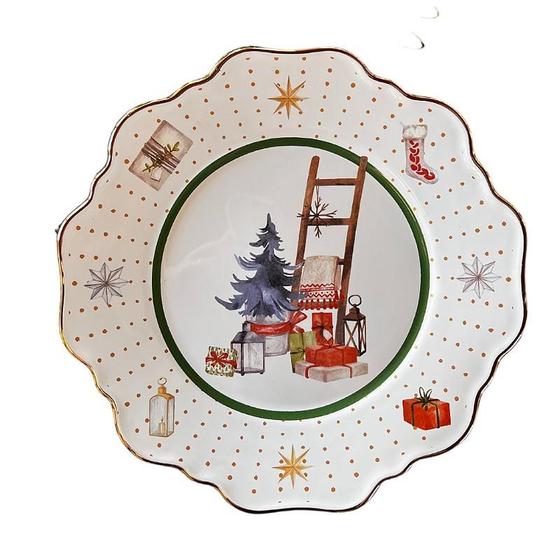 Imagem de Prato Raso Christmas Gifts - Scalla