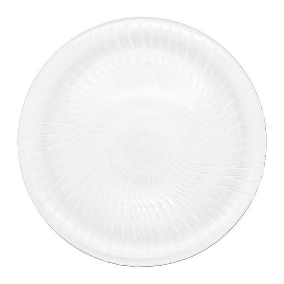 Imagem de Prato Raso Cosmos Plus 100% Vidro Temp. TPP 342 25Cm Durax