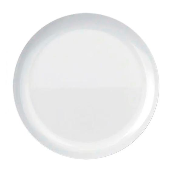 Imagem de Prato Raso de Vidro Opaline 27cm Blanc 1 Unidade - Nadir 5545