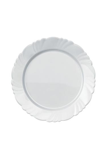 Prato Raso Nadir Figueiredo Pétala Vidro Floral Branco 25cm Menor preço em Prato Raso Nadir Figueiredo Pétala Vidro Floral Branco 25cm