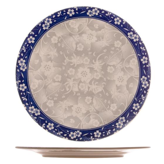 Imagem de Prato Raso Porcelana Blue Garden 26Cm Lyor