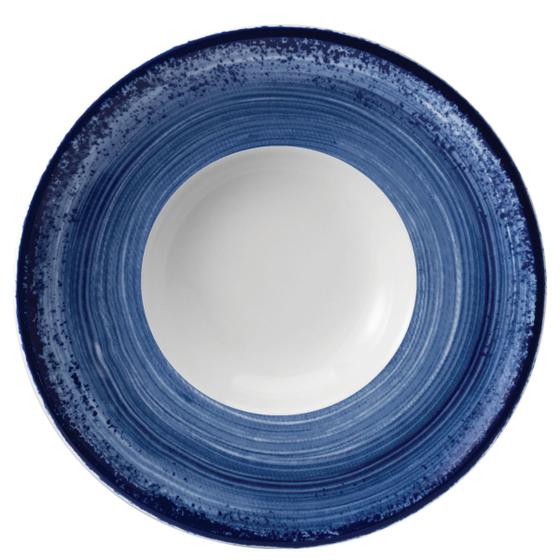 Imagem de Prato Risoto 27cm Porcelana Schmidt - Dec. Esfera Azul 2413