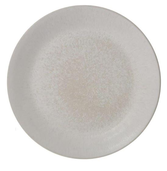 Imagem de Prato sobremesa ceramica stoneware portugal branco fosco