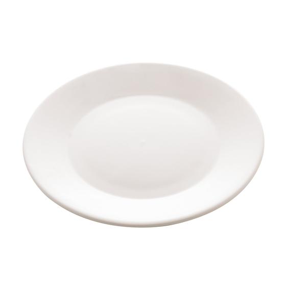 Imagem de Prato Sobremesa De Porcelana Clean 20,5cm