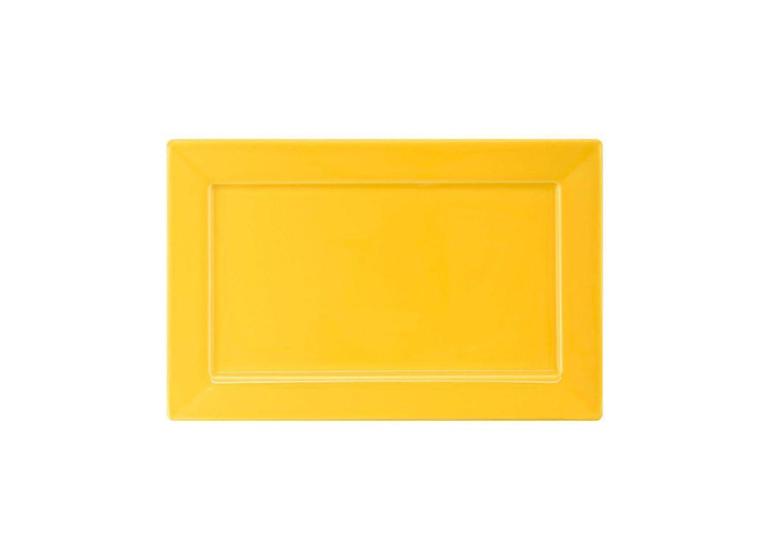 Imagem de Prato Sobremesa Porcelana 24,5 cm Amarelo Plateau Yellow Oxford - OXF 338