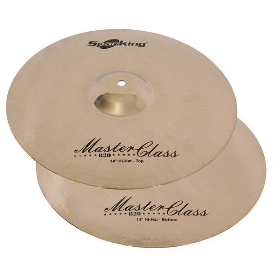 Imagem de Prato Spanking Master Class 382 Hi-Hat/Chimbal de 14