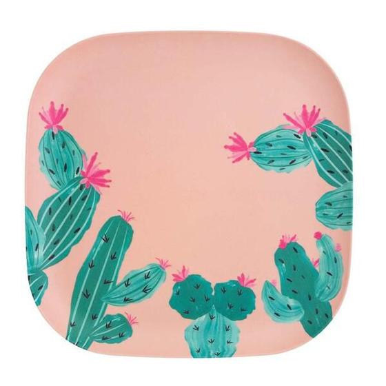 Imagem de Prato Summer Cactus 20x20cm - Oxford