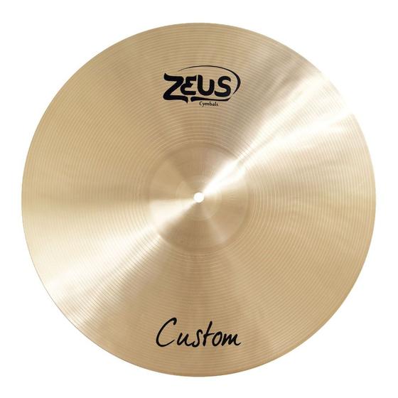 Imagem de Prato zeus custom crash 18 zcc18