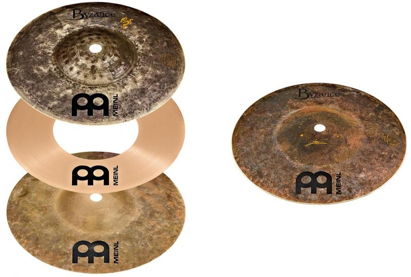 Imagem de Pratos Bateria Crasher Hats 8/8 Meinl - Signature Benny Greb