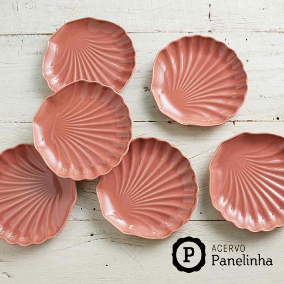 Imagem de Pratos Mult Sob Ocean Pimenta-Rosa-Panelinha 6PçPorto Brasil