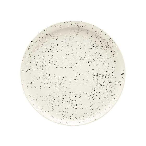 Imagem de Pratos Sobremesa Oxford Flat Chuvisco 20cm - Kit 6 Peças