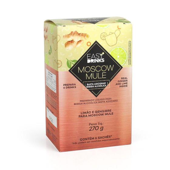 Pre Mix Para Moscow Mule Preparado Líquido Gengibre E Limão