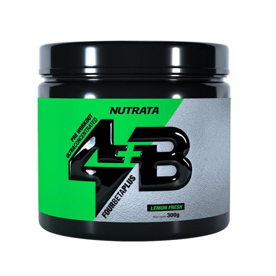 Imagem de Pré Treino 4B - Limão - Four Beta Plus - Nutrata - 300G