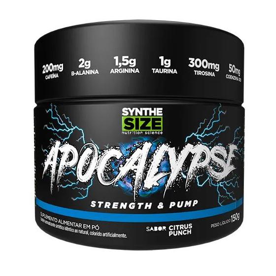 Imagem de Pre Treino Apocalypse Synthesize Pote 150g Citrus Punch