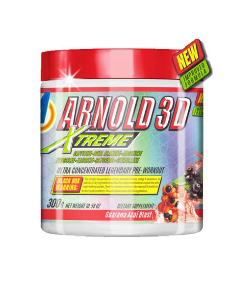 Imagem de Pre Treino Arnold 3D Xtreme 300g - Arnold Nutrition