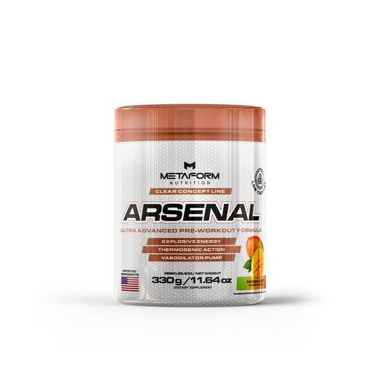 Imagem de Pré Treino Arsenal 330G Metaform Nutrition