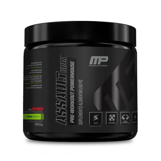 PRÉ-TREINO ASSAULT BLACK MAX 300g Menor preço em PRÉ-TREINO ASSAULT BLACK MAX 300g