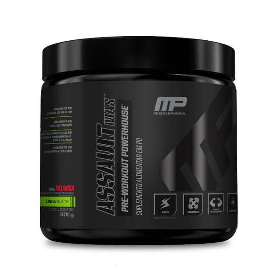 Imagem de PRÉ-TREINO ASSAULT BLACK MAX 300g