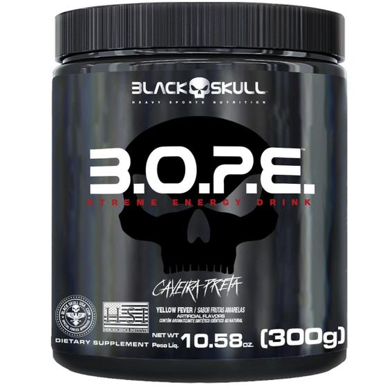 Imagem de Pré Treino B.O.P.E Extreme Energy 300G - Black Skull