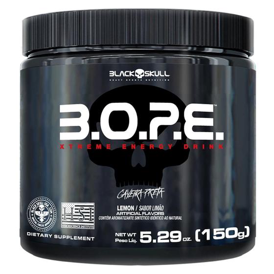 Pré Treino B.O.P.E. Pote com 150g (30 Doses) - Black Skull Menor preço em Pré Treino B.O.P.E. Pote com 150g (30 Doses) - Black Skull