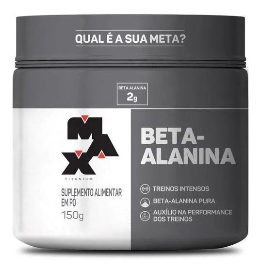 Imagem de Pré-Treino Beta Alanina 150g Max Titanium