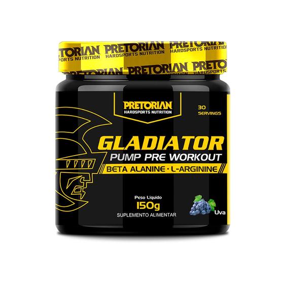 Imagem de Pré-treino + Beta Alanina Gladiator 150g - Pretorian