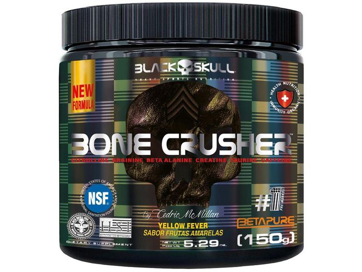 Imagem de Pré-Treino Black Skull By Cedric McMillan 150g  - Frutas Amarelas