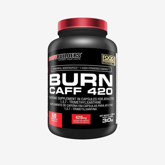 Imagem de Pré Treino - BURN CAFF 60 Cápsulas - Bodybuilders