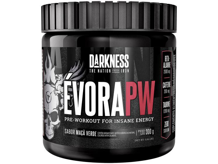 Imagem de Pré-Treino Darkness Évora PW 300g Maça Verde 