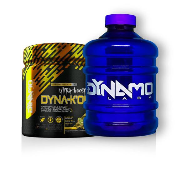 Imagem de Pré Treino Dyna'Kout 360G + Galão 1Lt Dynamo Labz