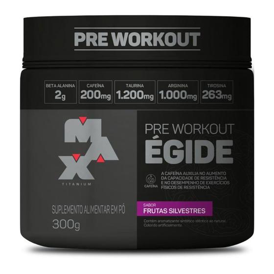 Imagem de Pré Treino Égide Max Titanium Sabores 300g