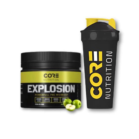 Imagem de Pré Treino Explosion 150G + Coqueteleira Core Nutrition