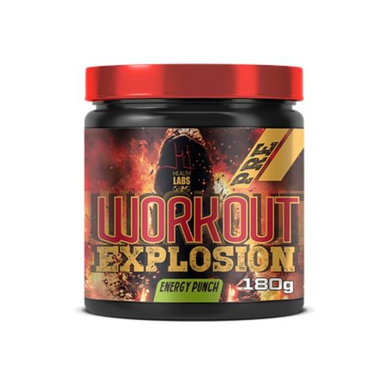 Imagem de Pre treino explosion health labs 180g energy punch