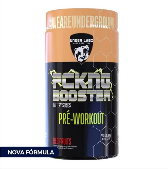 Imagem de Pré Treino FCKNG BOOSTER 600g Red Fruits - Under Labz