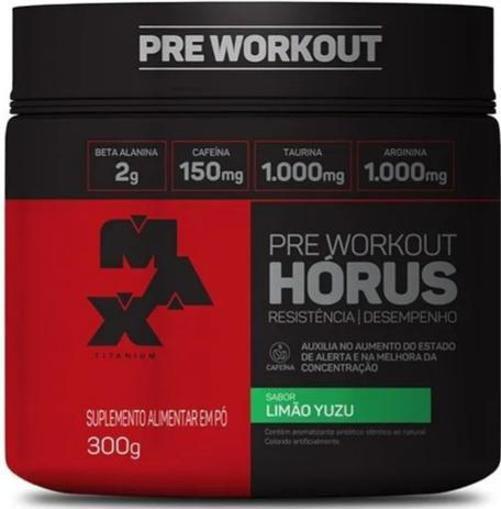 Imagem de Pré Treino Hórus 300G - Max Titanium