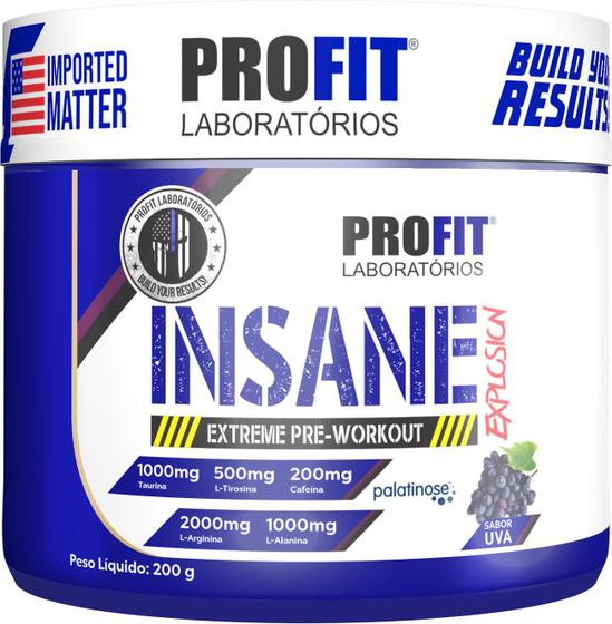 Imagem de Pre Treino Insane Explosion 200g - Profit Labs