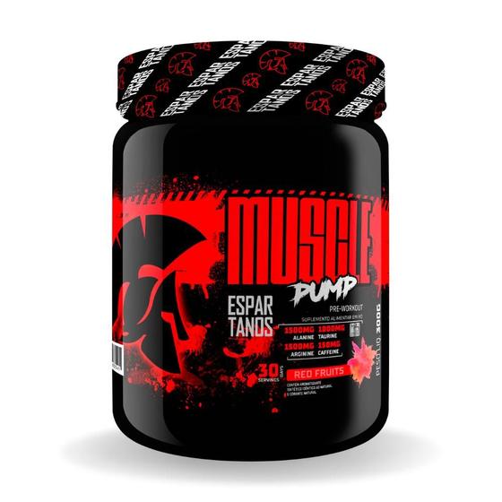 Imagem de Pré Treino Muscle Pump Pre Workout 300g - Espartanos