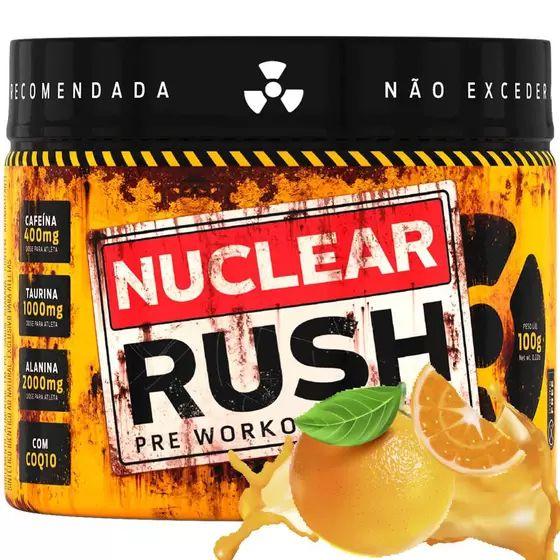 Imagem de Pre Treino Nuclear Rush 100g Laranja - BodyAction