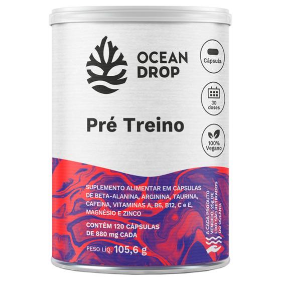 Imagem de Pré Treino Ocean Drop - 150mg cafeína - 1g Arginina