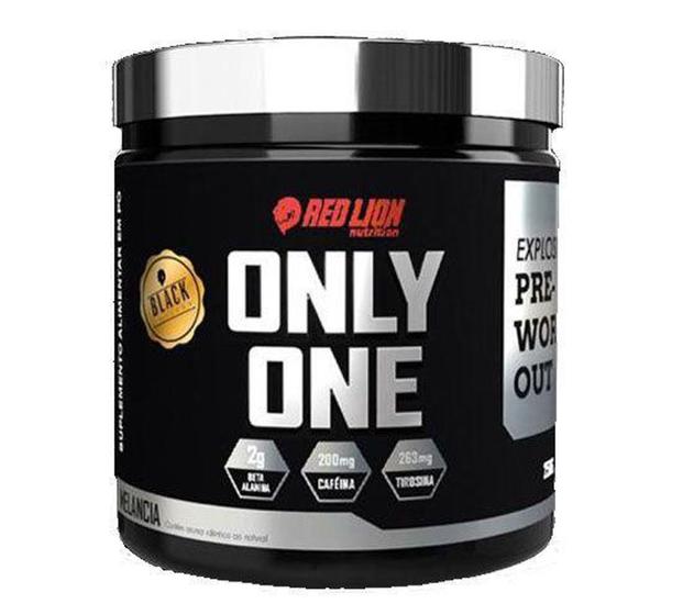 Imagem de Pré Treino Only One - Black Edition - 250g - Red Lion - Red Lion Nutrition