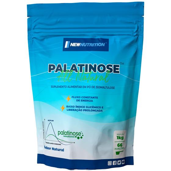 Imagem de Pré Treino Palatinose (Isomaltulose) 1Kg NewNutrition - Baixo Índice Glicêmico