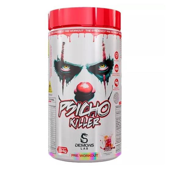 Pré Treino Psicho Killer 294g - Demons Lab Menor preço em Pré Treino Psicho Killer 294g - Demons Lab