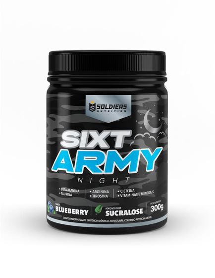 Imagem de Pré-Treino Sixt Army Nigth 300g - Soldiers Nutrition