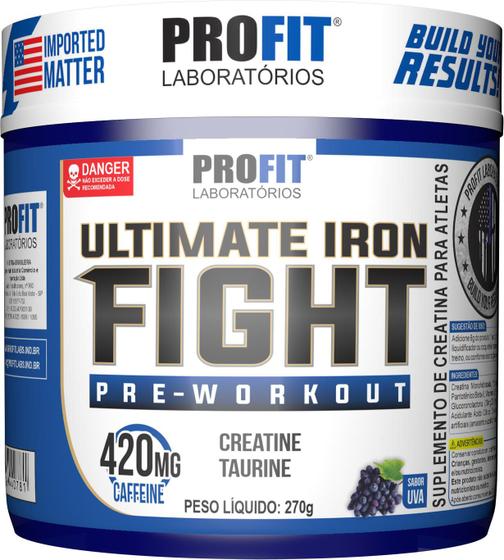 Imagem de Pré treino Ultimate Iron Fight  Pote 270g- Profit Labs