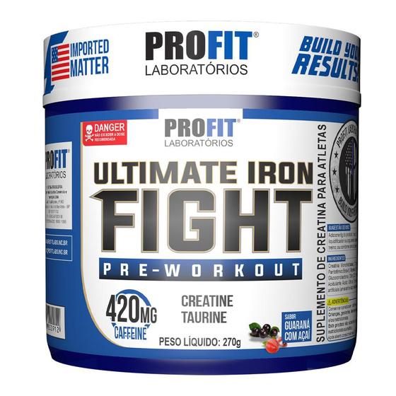 Imagem de Pré-treino Ultimate Iron Fight - Pote 270g - Profit