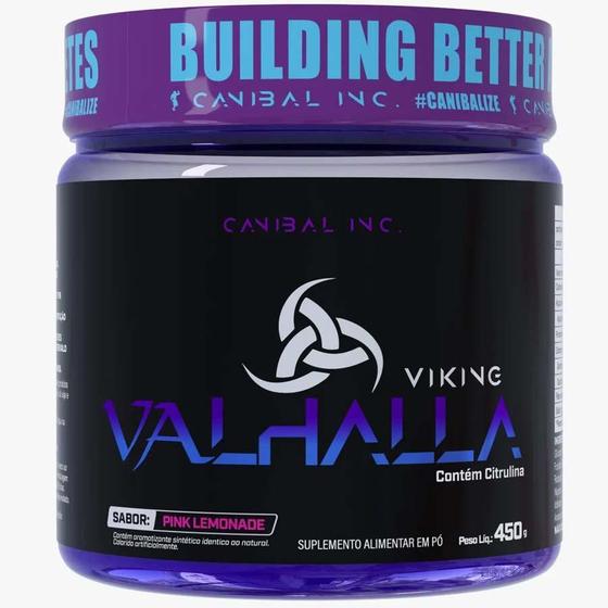 Imagem de Pré Treino Viking Valhalla Canibal Inc 450G Pink Lemonade