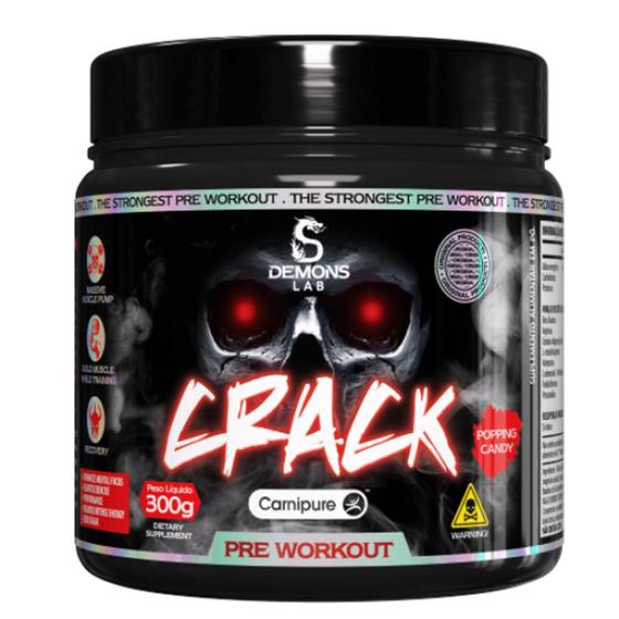 Pre Work Demon Pre Workout Crack 300g Pré Treino Demons Lab - Top Original - Pré ...