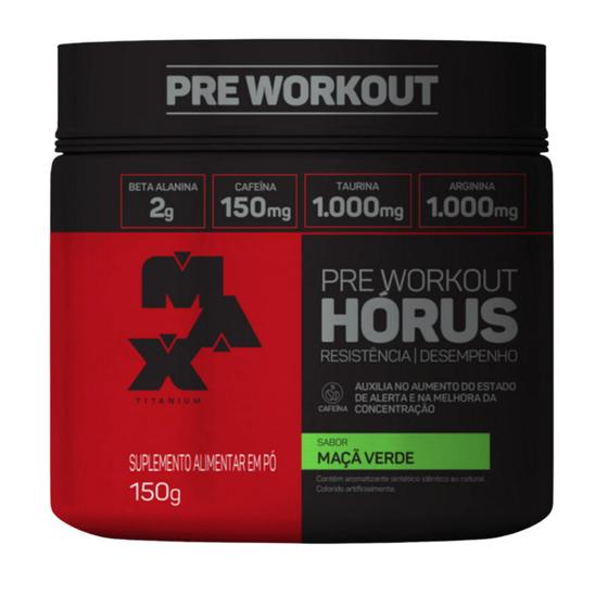 Imagem de Pre Workout Hórus - (150g) - Max Titanium